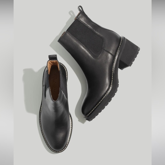 New Madewell The Carina Platform Chelsea Boot - Picture 2 of 9